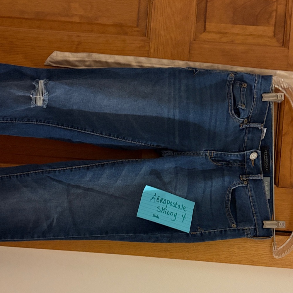 Aeropostale Blue Skinny Jeans